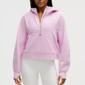 lululemon athletica scuba half zip hoodie